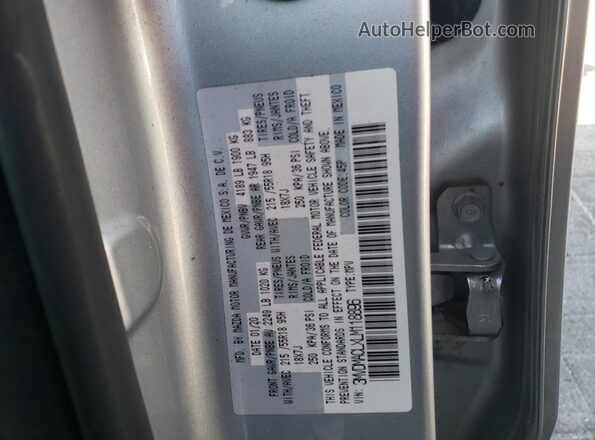 3MVDMACLXLM118896 2020 MAZDA CX-30 Серебряный Панорамный вид салона 360°