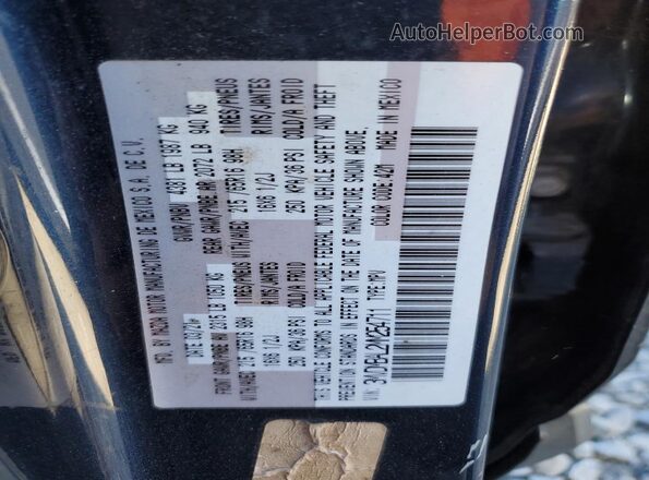 3MVDMBAL2MM254711 2021 MAZDA CX30 Синий Вид наклейки с VIN-кодом