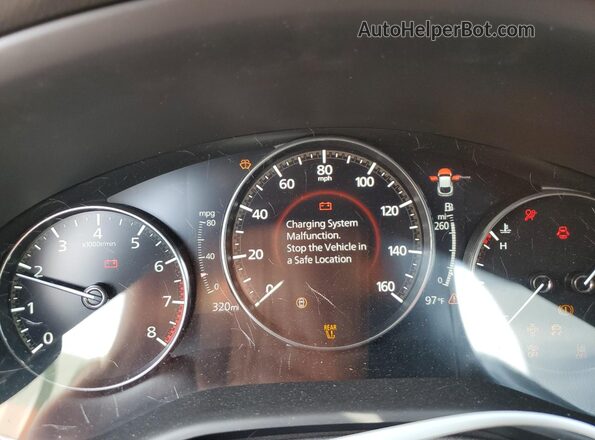 3MVDMBAM3SM831090 2025 MAZDA CX-30 Black Instrument cluster view