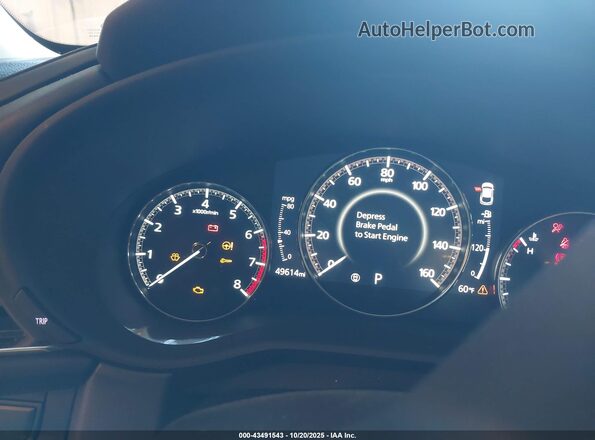 3MVDMBAY1MM251438 2021 MAZDA CX-30 Blue უკანა სავარძლების ხედი
