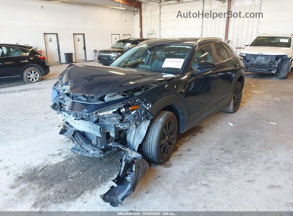 3MVDMBAY1MM251438 2021 MAZDA CX-30 Blue წინა მარცხენა ხედი სამი მეოთხედიდან
