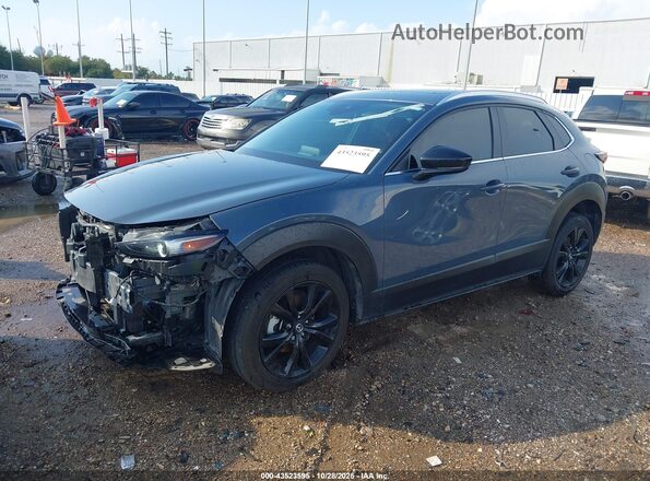 3MVDMBCL8NM424102 2022 MAZDA CX-30 Gray წინა მარცხენა ხედი სამი მეოთხედიდან