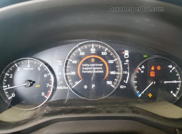 3MVDMBCLXLM110402 2020 MAZDA CX-30 Blue Вид щитка приладів