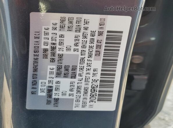 3MVDMBCM9RM621746 2024 MAZDA CX-30 Gray Widok naklejki z numerem VIN