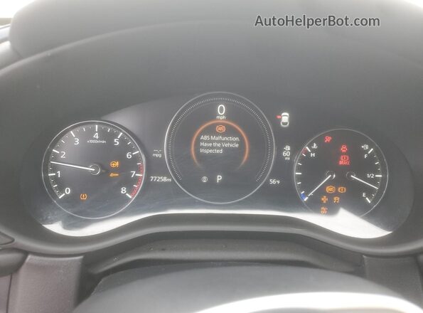 3MVDMBDL3LM123698 2020 MAZDA CX-30 Red ხელსაწყოთა პანელის ხედი