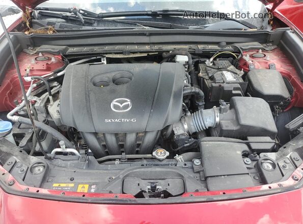 3MVDMBDL3LM123698 2020 MAZDA CX-30 Red ძრავის განყოფილების ხედი