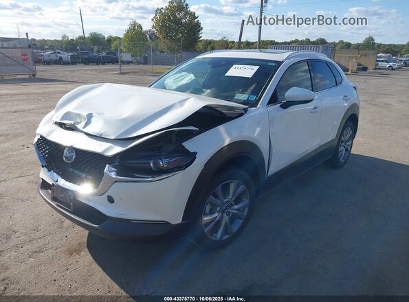 3MVDMBDL8MM310498 2021 MAZDA CX-30 White Առջևի ձախ երեք քառորդ տեսարան