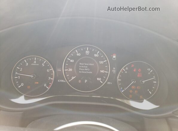 3MVDMBDM0RM721443 2024 MAZDA CX-30 Black Instrument cluster view
