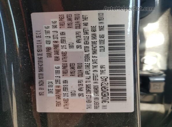 3MVDMBDM0RM721443 2024 MAZDA CX-30 Black VIN sticker view