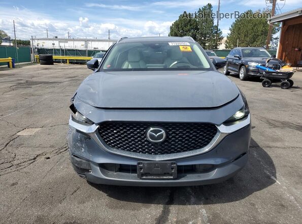 3MVDMBDM1MM216262 2021 MAZDA CX-30 Blue Вид спереду