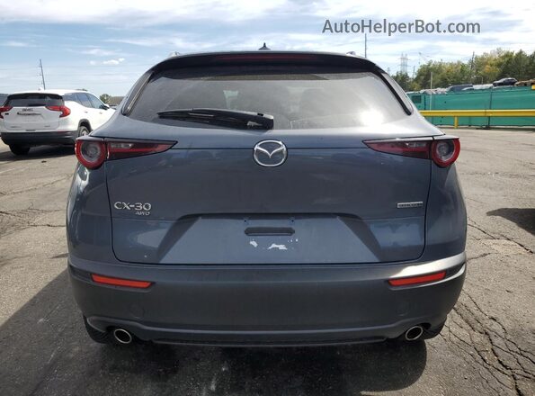 3MVDMBDM1MM216262 2021 MAZDA CX-30 Blue Вид ззаду