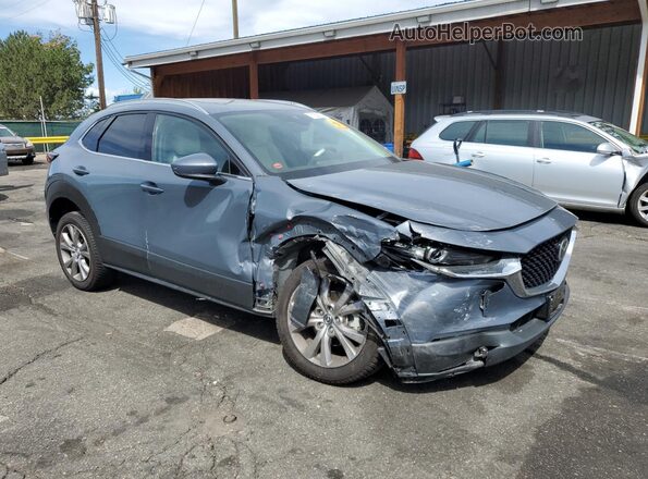3MVDMBDM1MM216262 2021 MAZDA CX-30 Blue Передня права чверть