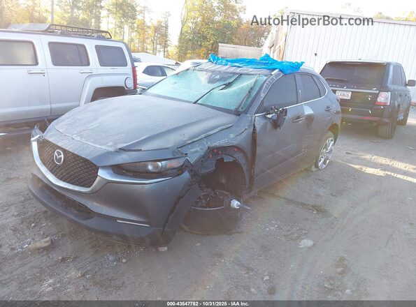 3MVDMBEM5LM122236 2020 MAZDA CX-30 Gray წინა მარცხენა ხედი სამი მეოთხედიდან