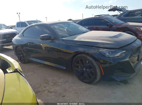 3MW23CM03S8F25149 2025 BMW 2 SERIES Black Սալոնի 360 աստիճան տեսք