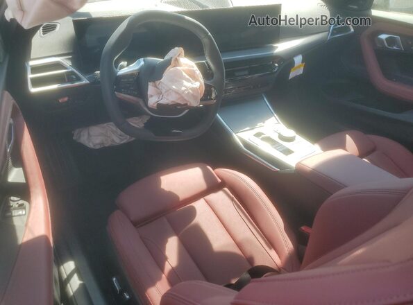 3MW23CM04S8F10644 2025 BMW 2 SERIES Gray Вид панелі приладів