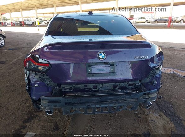 3MW23CM06S8F35352 2025 BMW 2 SERIES Purple Vista frontal