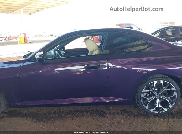 3MW23CM06S8F35352 2025 BMW 2 SERIES Purple 