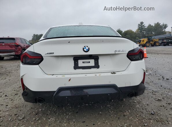 3MW33CM0XP8C80121 2023 BMW 2 SERIES White Widok z tyłu