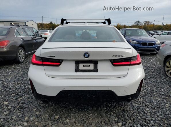 3MW39FS0XP8D10785 2023 BMW 3 SERIES White Вид ззаду