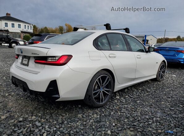 3MW39FS0XP8D10785 2023 BMW 3 SERIES White Задня права чверть