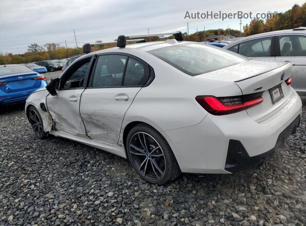 3MW39FS0XP8D10785 2023 BMW 3 SERIES White Задня ліва чверть