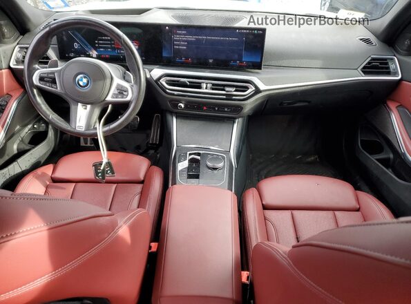 3MW39FS0XP8D10785 2023 BMW 3 SERIES White Вид панелі приладів