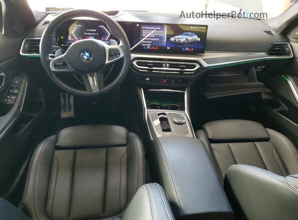 3MW49FF01R8D83416 2024 BMW M3 Gray Widok deski rozdzielczej