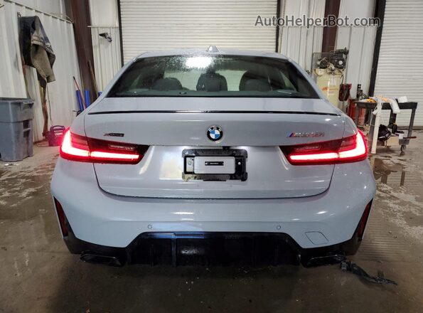 3MW49FF01R8D83416 2024 BMW M3 Gray Widok z tyłu