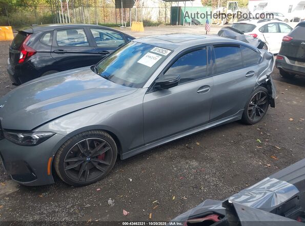 3MW49FF0XP8D57619 2023 BMW 3 SERIES Серебряный Панорамный вид салона 360°