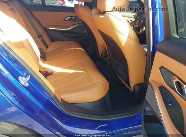 3MW49FS01P8D13126 2023 BMW 3 SERIES Blue VIN կոդի պիտակի տեսք