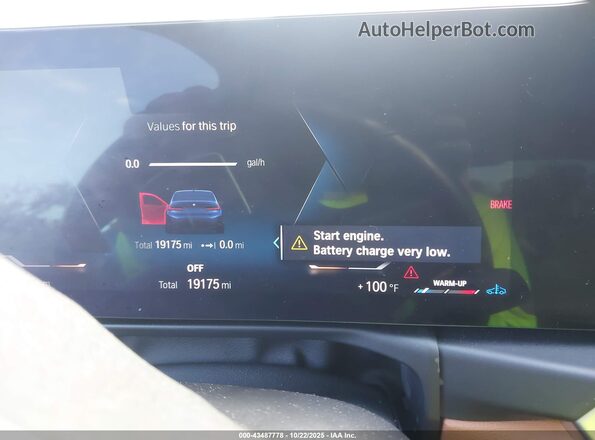 3MW49FS01P8D13126 2023 BMW 3 SERIES Blue Հետևի նստատեղերի տեսք