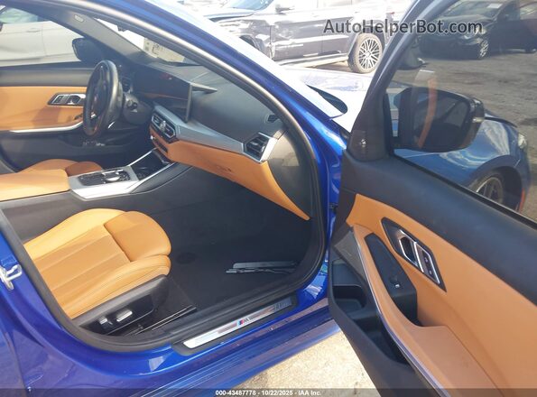3MW49FS01P8D13126 2023 BMW 3 SERIES Blue Սալոնի դիմացի տեսք
