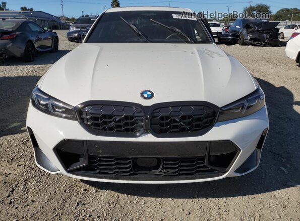 3MW49FS05R8E84383 2024 BMW M3 White Vista frontal