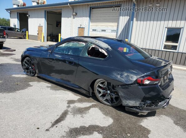 3MW53CM05S8F52124 2025 BMW M2 Черный Задняя левая четверть