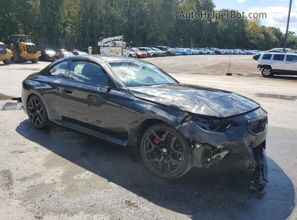 3MW53CM05S8F52124 2025 BMW M2 Черный Передняя правая четверть
