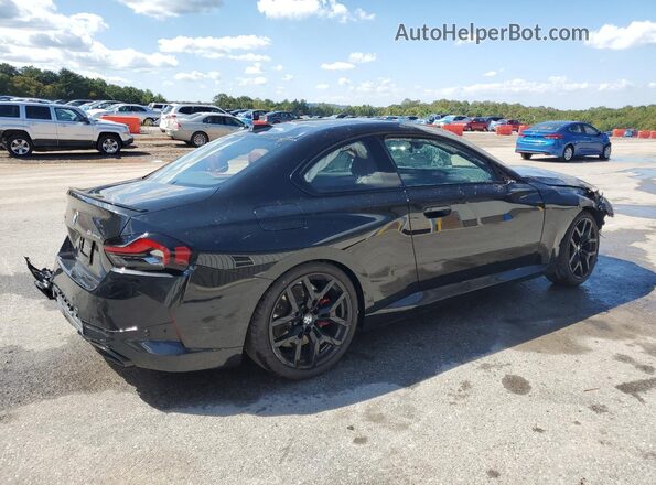 3MW53CM05S8F52124 2025 BMW M2 Черный Задняя правая четверть
