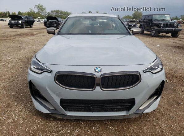 3MW53CM07N8C36356 2022 BMW M2 Gray Widok z przodu