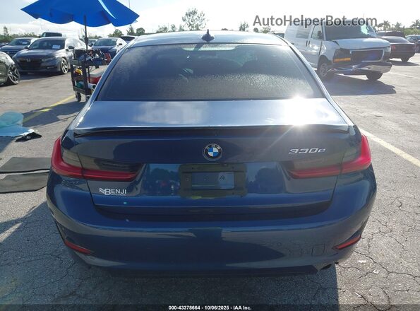 3MW5P7J01M8C07630 2021 BMW 3 SERIES Blue 