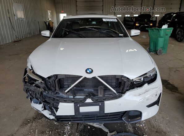 3MW5P9J07M8C06218 2021 BMW 3 SERIES White Front view