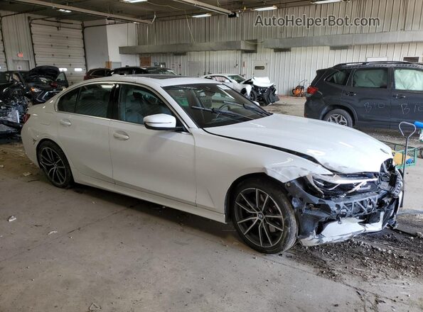 3MW5P9J07M8C06218 2021 BMW 3 SERIES White Front right