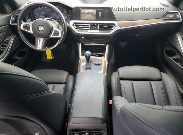 3MW5R1J00L8B06066 2020 BMW 3 SERIES Black Առջևի վահանակի տեսք