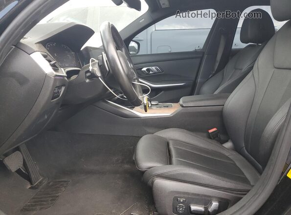 3MW5R1J00L8B06066 2020 BMW 3 SERIES Black Սալոնի դիմացի տեսք