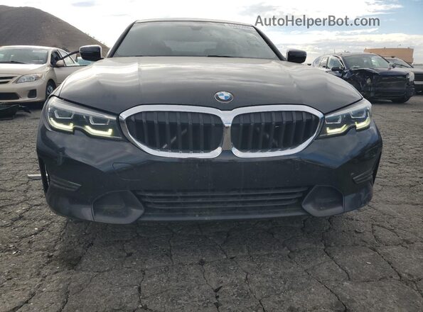3MW5R1J00L8B06066 2020 BMW 3 SERIES Black Դիմացի տեսք