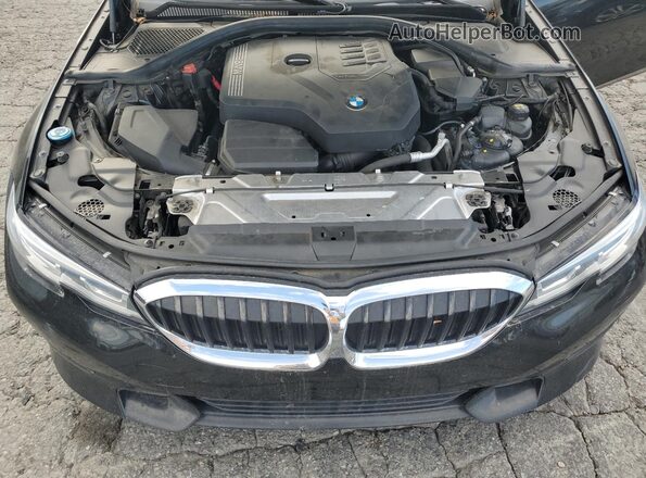 3MW5R1J00L8B06066 2020 BMW 3 SERIES Black Սալոնի հետևի տեսք