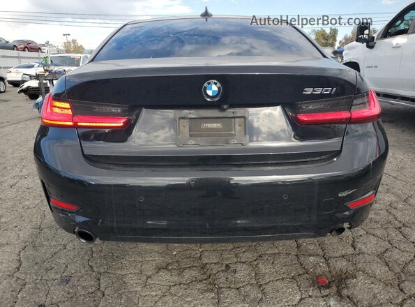 3MW5R1J00L8B06066 2020 BMW 3 SERIES Black Հետևի տեսք
