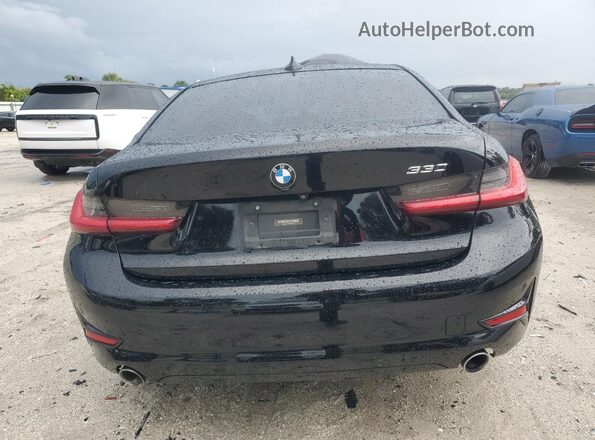 3MW5R1J03L8B08166 2020 BMW 3 SERIES Black Widok z tyłu