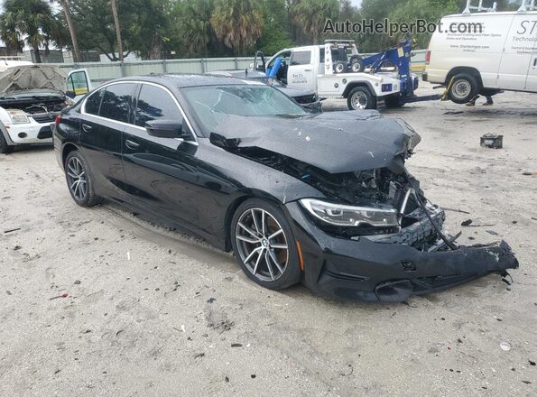3MW5R1J03L8B08166 2020 BMW 3 SERIES Black Przód prawy