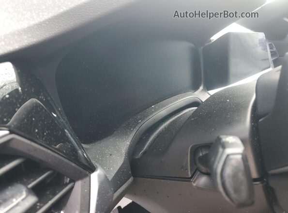 3MW5R1J03L8B08166 2020 BMW 3 SERIES Black Widok zestawu wskaźników