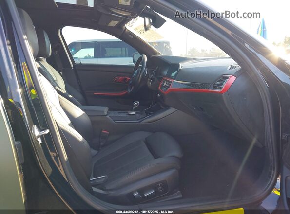 3MW5R1J04L8B04157 2020 BMW 3 SERIES Green Front interior view