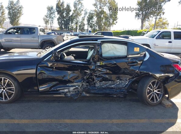 3MW5R1J05L8B18956 2020 BMW 3 SERIES Black Widok z przodu